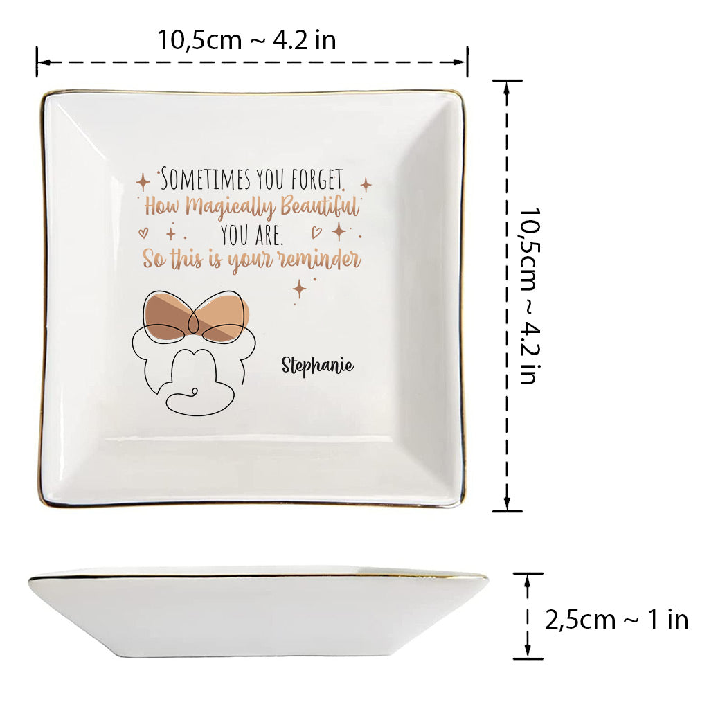 This Is Your Reminder - Personalized Mouse Jewelry Dish