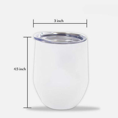 Friends & Alcohol The Glue Holding The Shitshow Together - Personalized Bestie Wine Tumbler