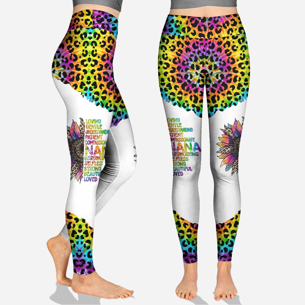 Nana Loving Understanding - Personalized Grandma Hoodie And Leggings