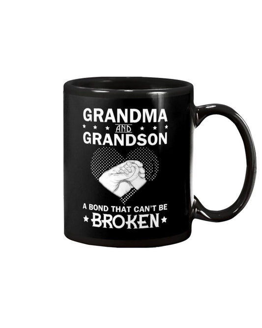 Grandma And Grandson A Bond That Can't Be Broken - Grandma Mug 0921