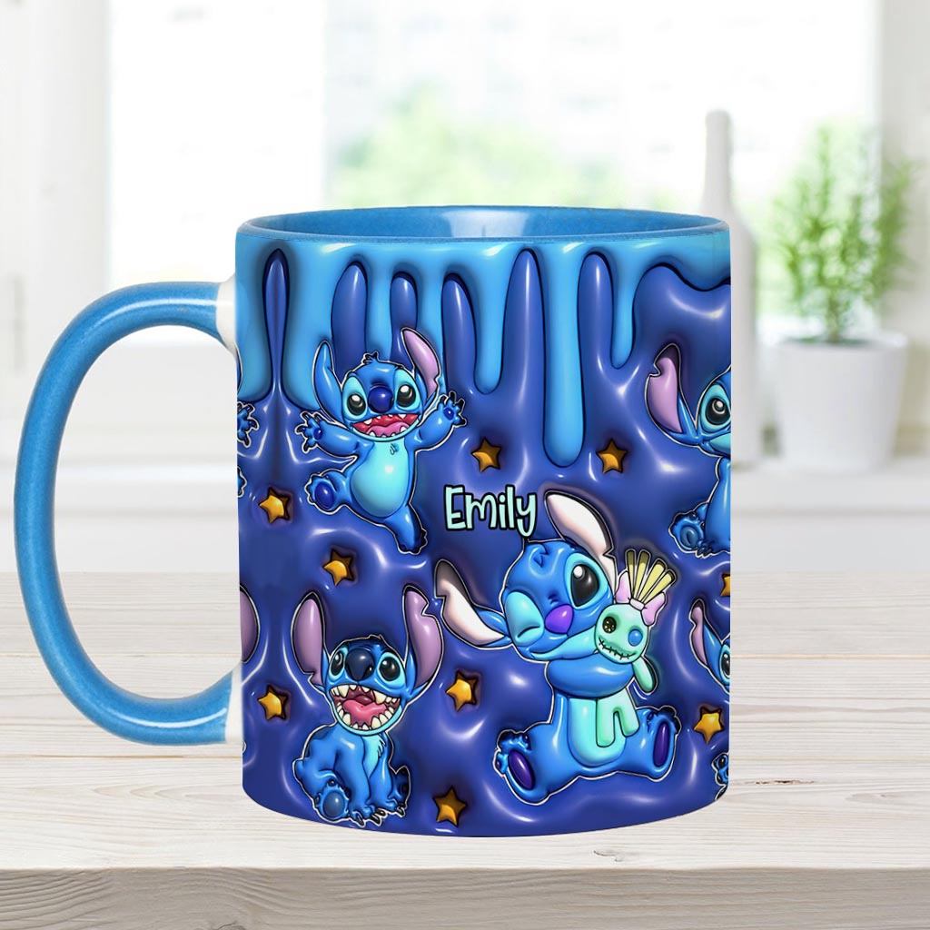 Ohana Means Family - Personalized Ohana Accent Mug