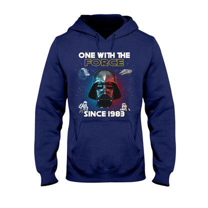 One With The Force Since - Personalized The Force T-shirt and Hoodie