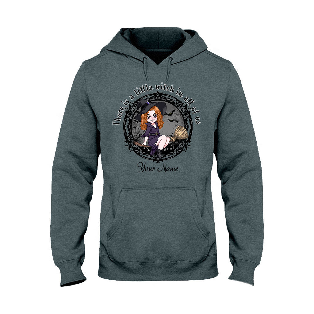 There Is A Little Witch In All Of Us - Personalized Witch T-shirt and Hoodie