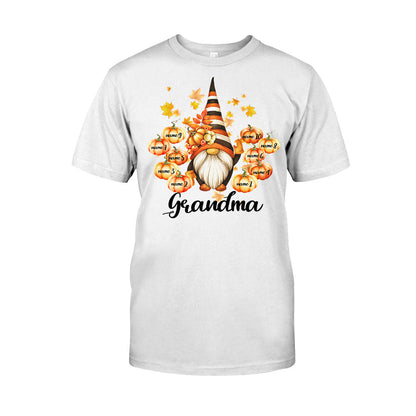 Grandma - Personalized Fall Grandma T-shirt and Hoodie