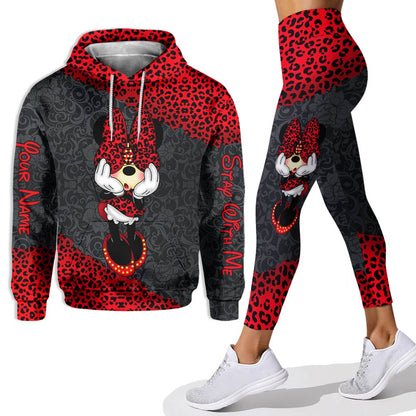 Lovely Mouse - Personalized Hoodie And Leggings
