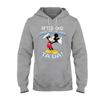After God Made Me - Mouse T-shirt and Hoodie 112021