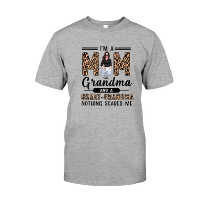 I'm A Mom A Grandma And A Great Grandma - Personalized T-shirt and Hoodie