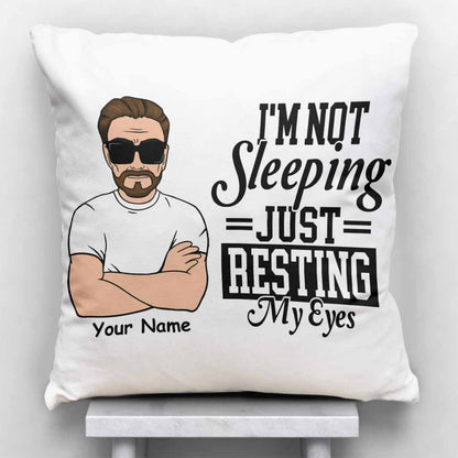 Daddy Sleep Pillow - Personalized Father's Day Throw Pillow
