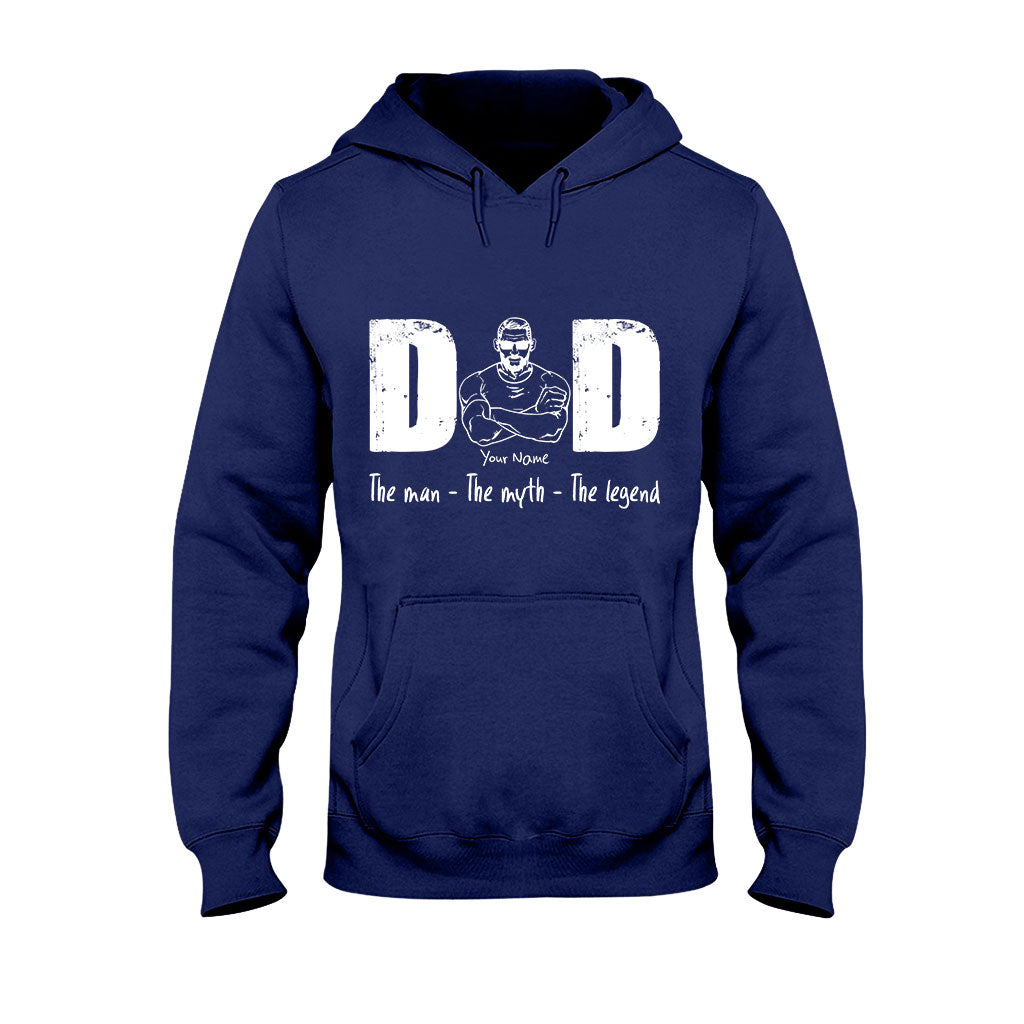 The Man The Myth The Legend - Personalized Father T-shirt and Hoodie