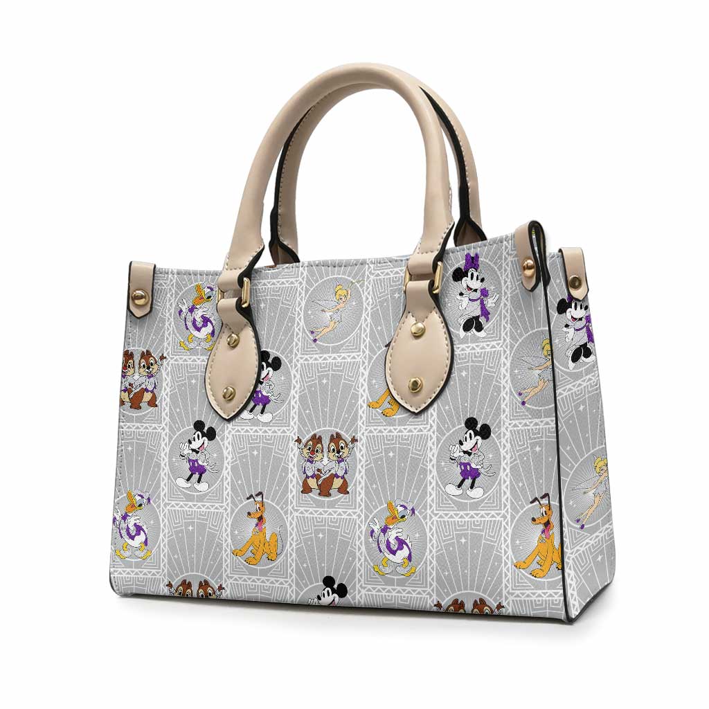 100 Years Of Wonder - Mouse Leather Handbag