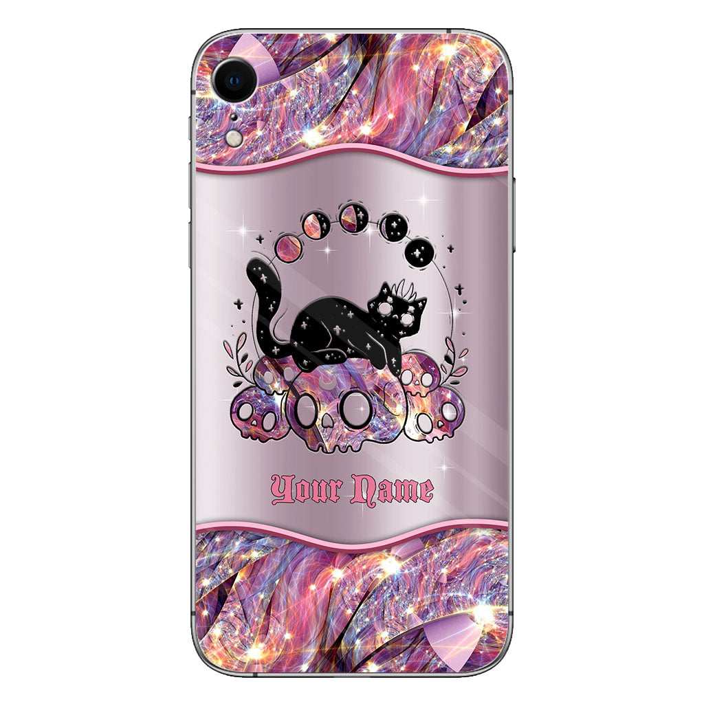 The Cat Witch - Personalized Black Cat Phone Case
