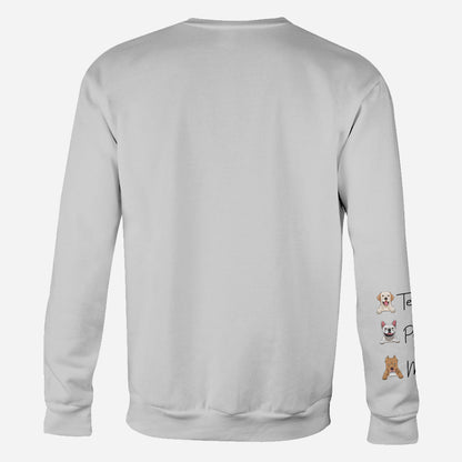 I Love You Grandma - Personalized Mother's Day Dog All Over T-shirt and Hoodie