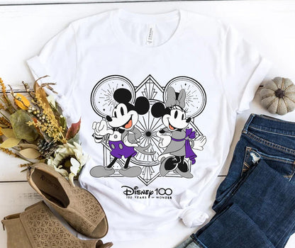 100 Years Anniversary Mouse T-shirt and Hoodie 0523