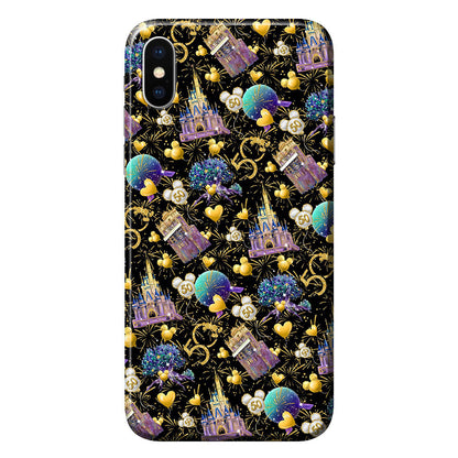 50th Anniversary Magic Kingdom - Mouse Phone Case
