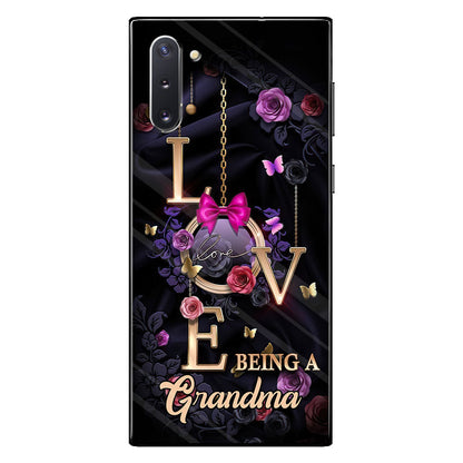 Love Being A Grandma - Personalized Grandma Phone Case