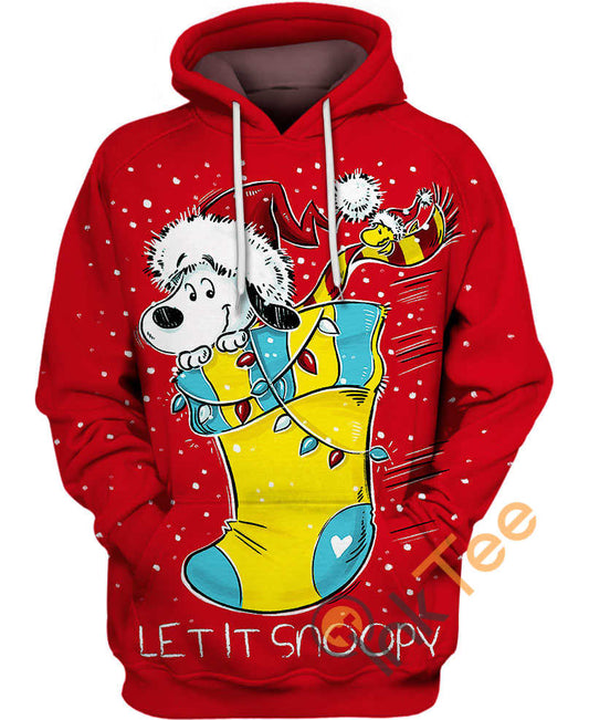 Let It Snow All Over Shirt 0823