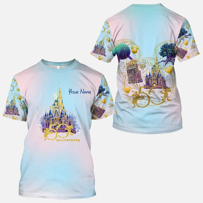 50 Years Of Magics - Personalized Mouse All Over T-shirt and Hoodie
