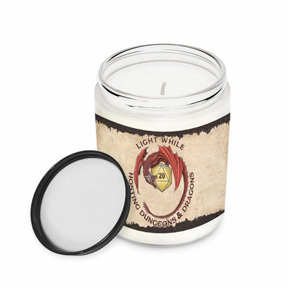 Light While Hosting - RPG Candle