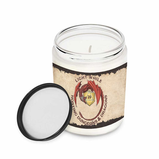 Light While Hosting - RPG Candle
