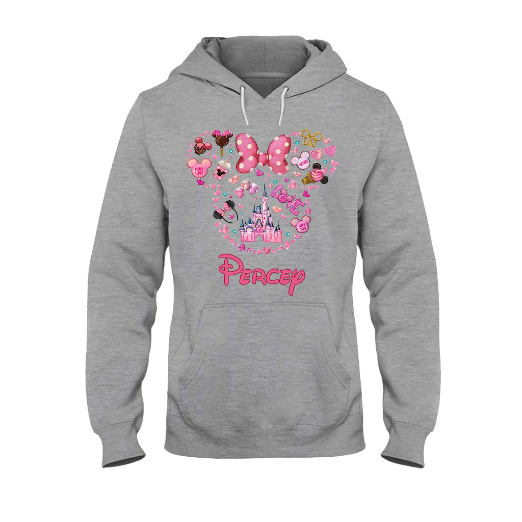 Sweet Holiday - Personalized Christmas Mouse T-shirt and Hoodie