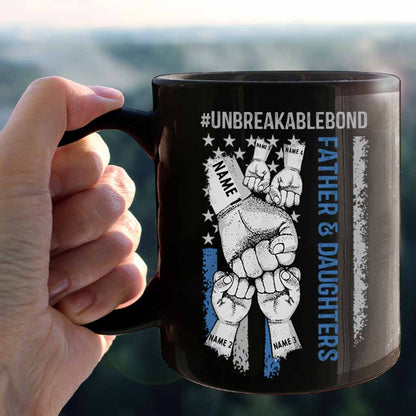 Father And Daughters Father And Sons Grandpa And Grandkids - Personalized Father's Day Mug