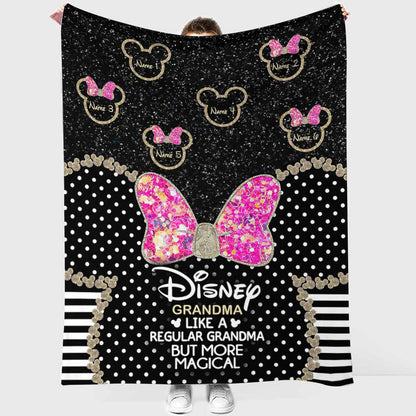 Magic Grandma - Personalized Mouse Blanket