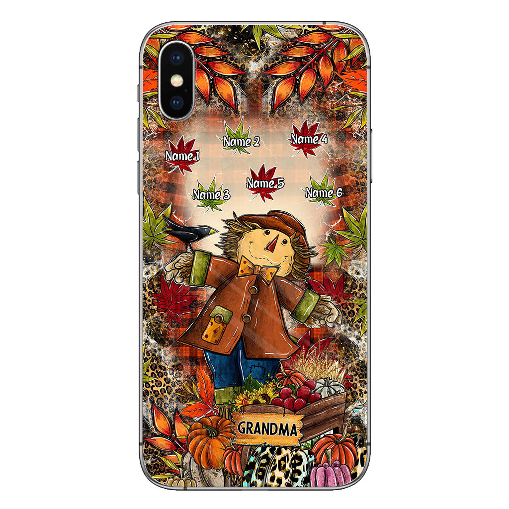 Grandma - Personalized Fall Grandma Phone Case