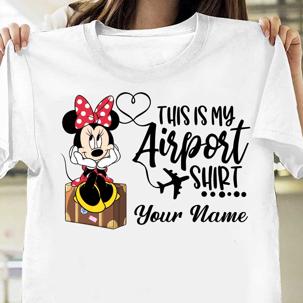 This Is My Airport Shirt - Personalized Mouse T-shirt and Hoodie