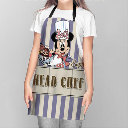 Head Chef And Sous Chef - Personalized Mouse Apron