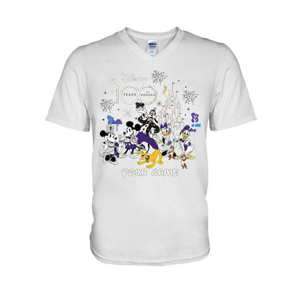 100 Years Of Wonder - Personalized Mouse T-shirt and Hoodie