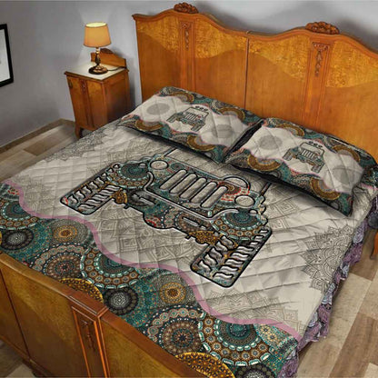 Sleepy - Car Quilt Set 112021