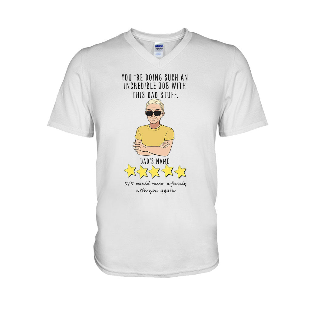 Incredible Dad - Personalized Father's Day T-shirt and Hoodie