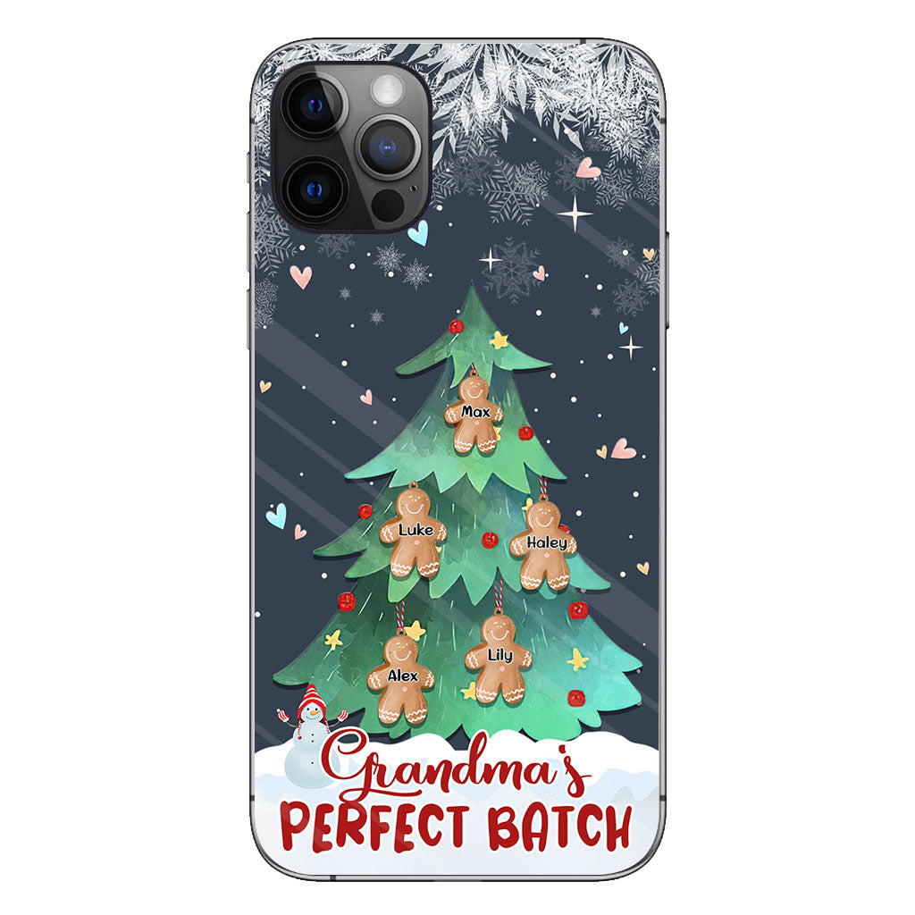 Grandma’s Perfect Batch - Personalized Christmas Phone Case