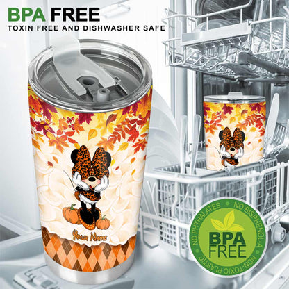Hello Pumpkin - Personalized Mouse Tumbler