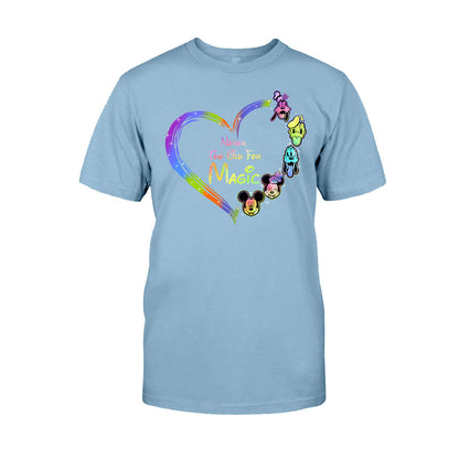 Never Too Old For Magic - Personalized Mouse T-shirt and Hoodie