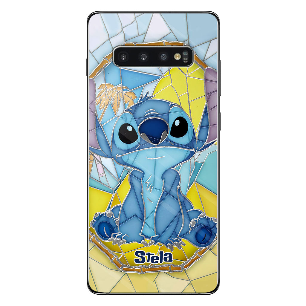 Stained Glass Hawaii - Personalized Ohana Phone case