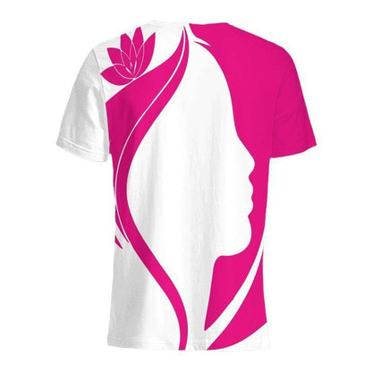 Strong Women Breast Cancer Awareness All Over T-shirt and Hoodie