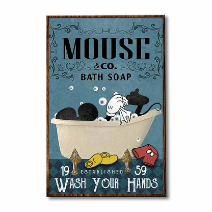 Bath Soap Company - Mouse Poster