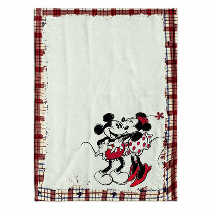 We Make The Perfect Pair - Personalized Couple Mouse Blanket