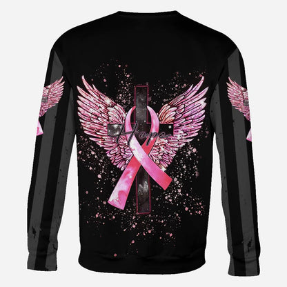 Hope Wings - Breast Cancer Awareness All Over T-shirt and Hoodie 1021