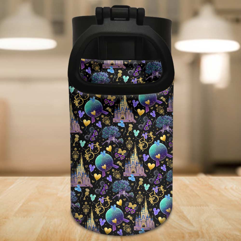 Magic Mouse Ears - Personalized Kids Water Bottle