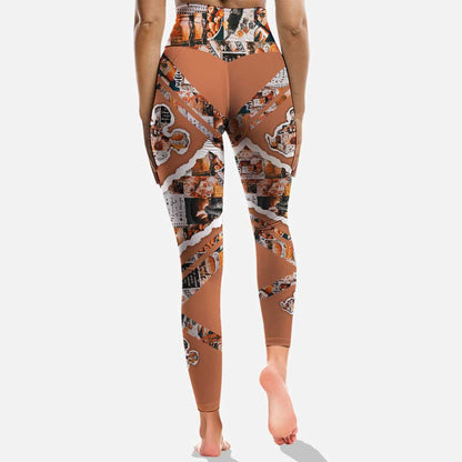 Autumn Leaves And Mouse Ears Please - Personalized Fall Mouse Hoodie and Leggings
