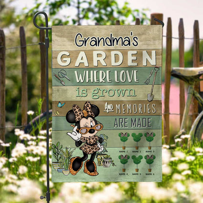 Nana's Garden - Personalized Mother's Day Grandma Garden Flag