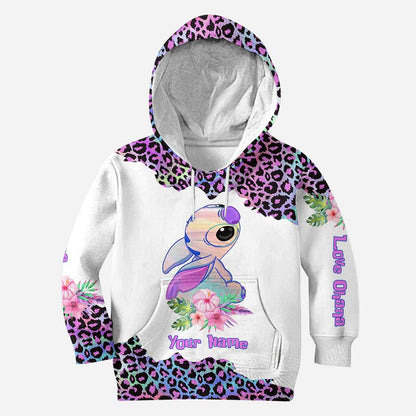 Love Ohana Hologram - Personalized Hoodie and Leggings