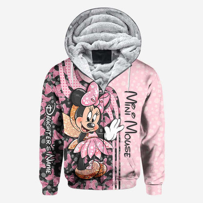 Mama & Mini Mouse Ears - Personalized All Over T-shirt and Hoodie