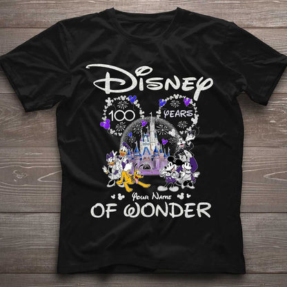 100th Magical - Personalized Mouse T-shirt and Hoodie
