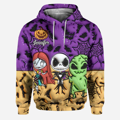 Hello Darkness - Personalized Nightmare Hoodie and Leggings
