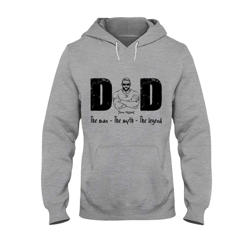 The Man The Myth The Legend - Personalized Father T-shirt and Hoodie