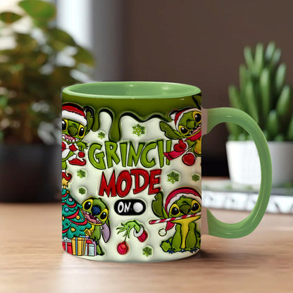 Merry Christmas - Personalized Ohana Accent Mug