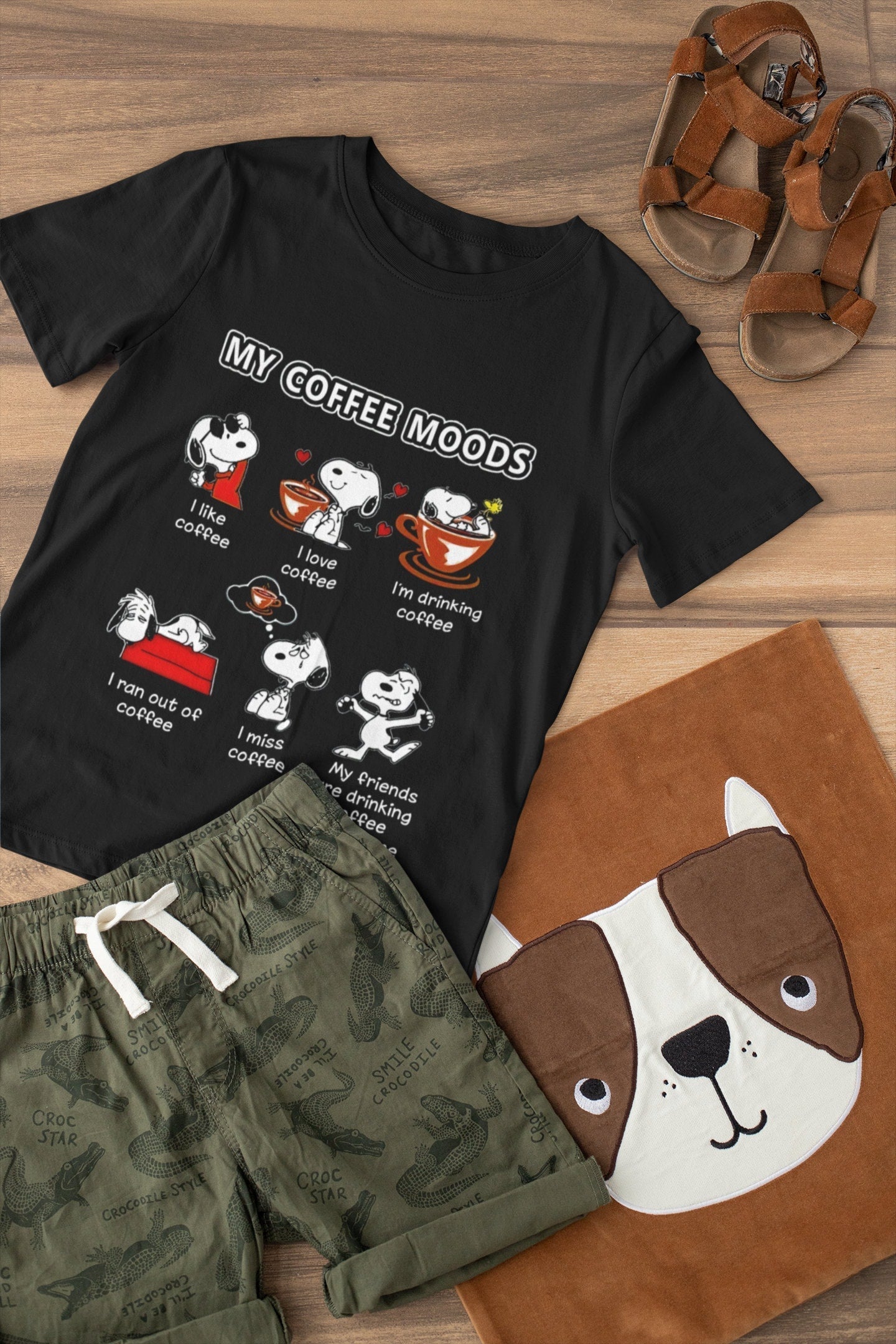 My Coffee Moods T-shirt and Hoodie 0523